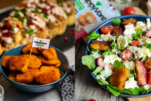 nuggets végétaux Happyvore à déguster