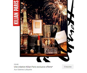 parfum Kilian à recevoir