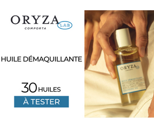 huile démaquillante d'Oryza Lab