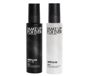 sprays Mist & Fix et Mist & Fix Matte de Make Up For Ever