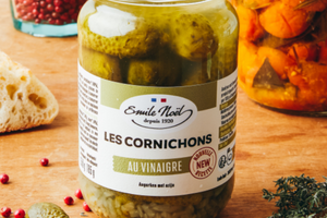 cornichons au vinaigre d'Émile Noël