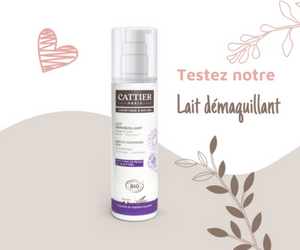 lait démaquillant Cattier