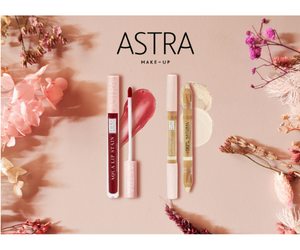 Un duo visage et lèvres d'Astra Make-up