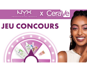 soins Cerave et produits makeup NYX