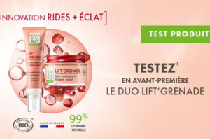 duo visage rides+éclat Lift'Grenade de SO'BiO étic