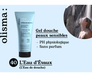 gel douche L'Eau d'Évaux d'Olisma