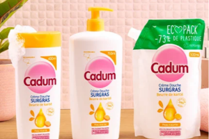 gel douche surgras karité de Cadum