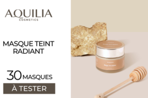 un masque teint radiant Aquilia