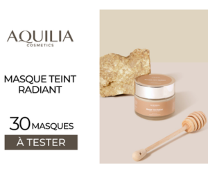 un masque teint radiant Aquilia