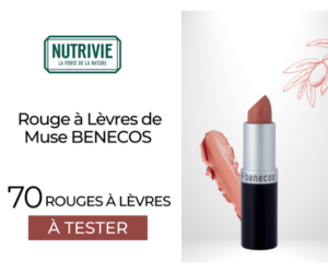 un rouge à lèvres Muse Benecos