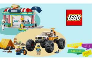 une boîte de jeux LEGO City à remporter