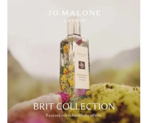 eaux de parfums Brit collection de Jo Malone London offerts