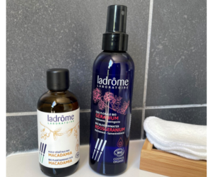 kit démaquillant biphasé bio de Ladrôme