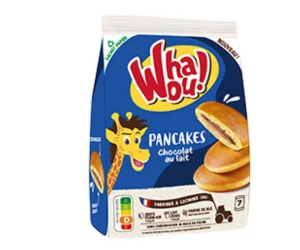 sachet de pancakes chocolat au lait Whaou!