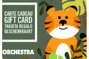 une carte-cadeau Orchestra de 50 € offerte