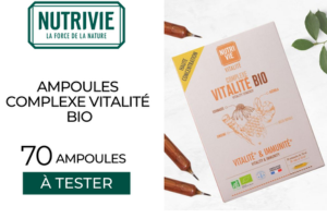 Complexe Vitalité Bio de Nutrivie