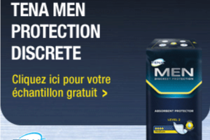 campagne d'échantillons gratuits TENA men