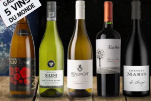 un coffret de 5 vins du Sud du monde à gagner