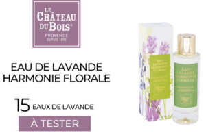 eau de lavande Harmonie Florale Château du Bois
