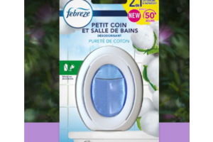 désodorisant Febreze petit coin et salle de bains