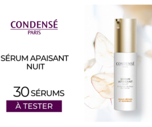 sérum nuit apaisant Condensé Paris