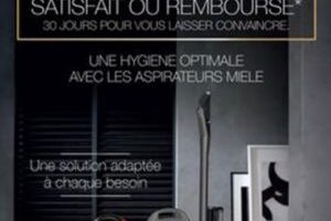 aspirateur Miele 100% remboursé