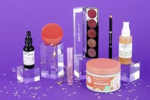 cosmopolitan coffret soins cosmétiques offert