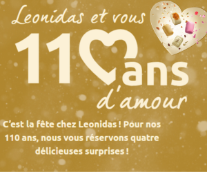 ballotin de chocolats Leonidas