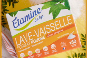 boîte de poudre lave-vaisselle Étamine du Lys