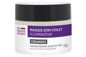 masque soin violet illuminateur Mademoiselle Bio