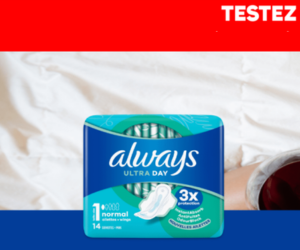 pack de serviettes Always & Tampax