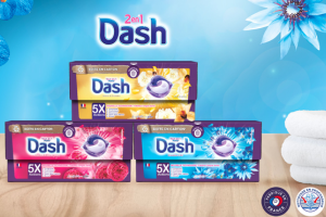 test gratuit boîte de lessive Dash Pods