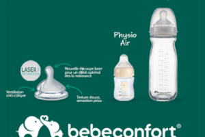 Test gratuit gamme biberons Physio Air Bebeconfort