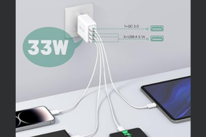 adaptateur de charge à 4 ports