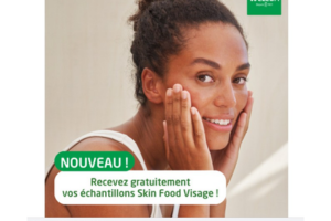 échantillon gratuit soin skin food visage Weleda