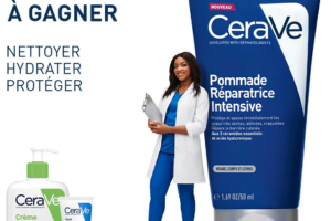 jeu concours CeraVe routine de soins