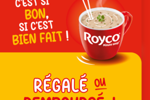 soupe instantanée ROYCO régalée ou 100% remboursée