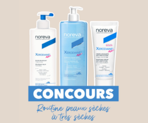 jeu concours Noreva routine peau sèche