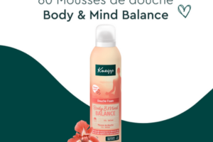 mousse de douche Body & Mind Balance Kneipp