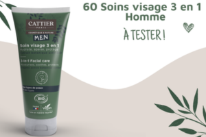 soin visage 3 en 1 Men Cattier