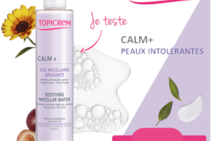 eau micellaire apaisante CALM+ Topicrem