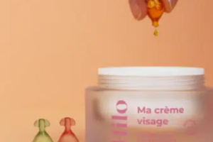 Une crème visage