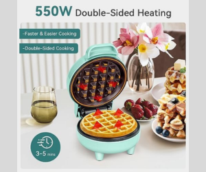 Test gratuit un mini gaufrier