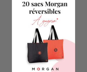Sac Morgan réversible à gagner