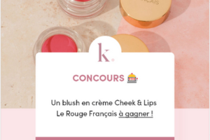 Kalista un blush en crème Le Rouge Français offert