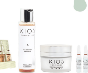 Voici gagnez des soins Kios Cosmetics