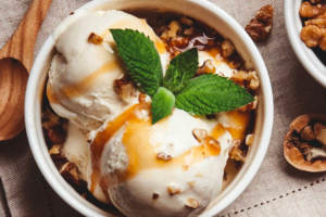 une glace artisanale Ecomiam