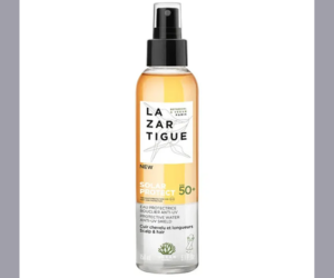 une eau protectrice anti-UV de Lazartigue