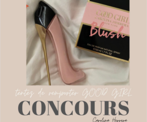 un coffret parfum Good Girl Blush de Carolina Herrera