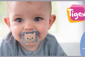 une sucette Soft Mini Tigex